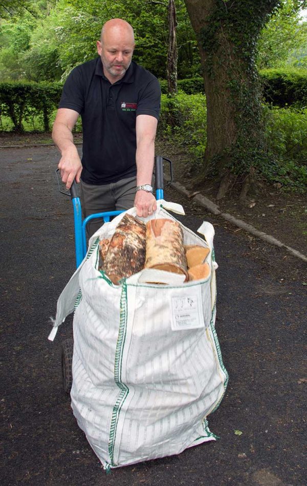 Truck Sack of Logs